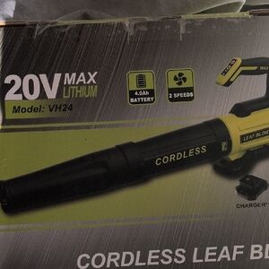 Cordless Leaf Blower 20V Max